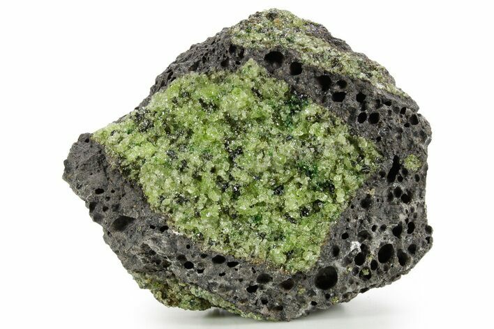 Peridot Crystals in Basalt - Arizona #355073